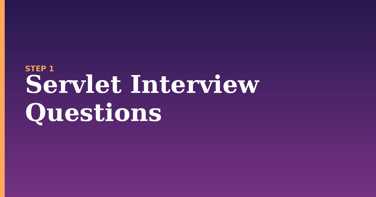 servlet illustration for: Servlet Interview Questions