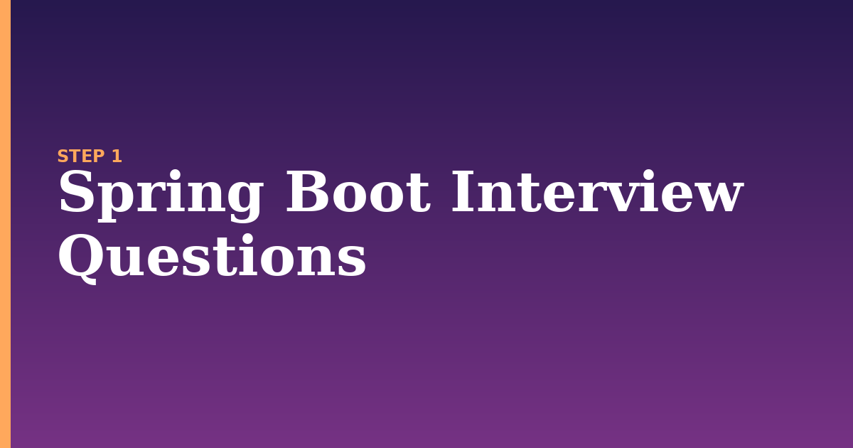 spring boot illustration for: Spring Boot Interview Questions