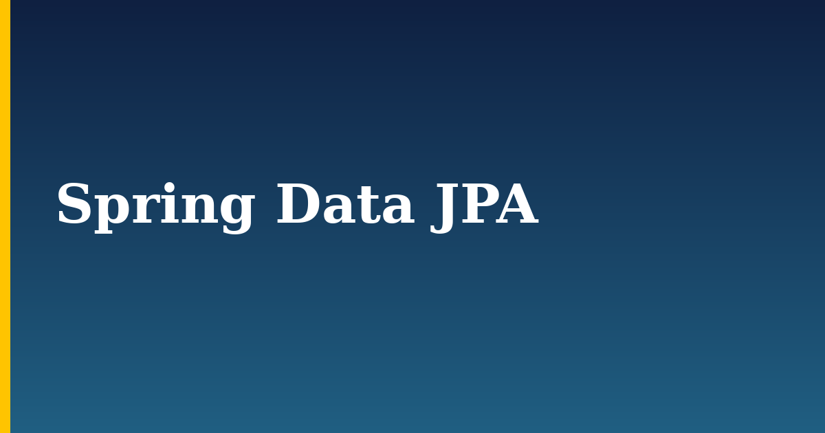 Spring Data JPA — step-by-step DevOps tutorial on Progressive Robot