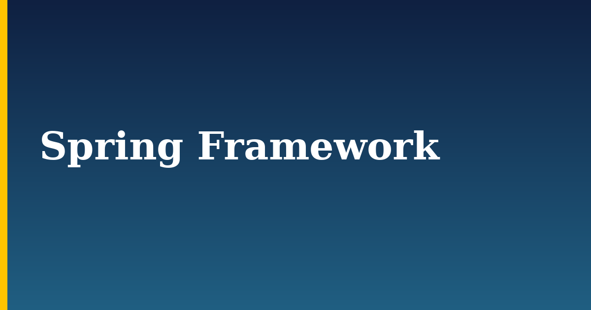 Spring Framework