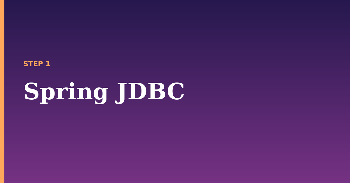 spring jdbc illustration for: Spring JDBC