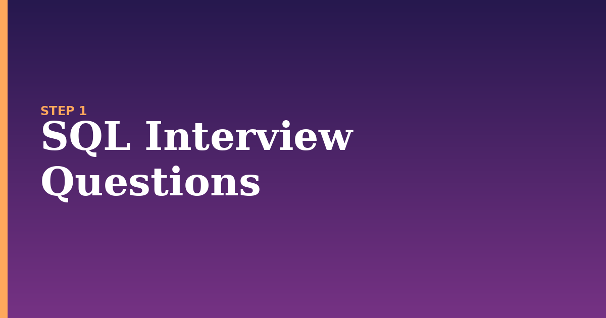 sql illustration for: SQL Interview Questions