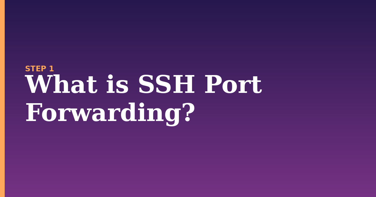 port forwarding illustration for: What is SSH Port Forwarding?