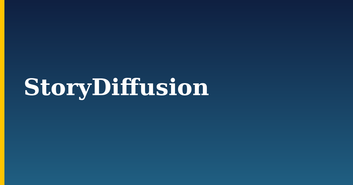 StoryDiffusion — step-by-step AI And Machine Learning tutorial on Progressive Robot