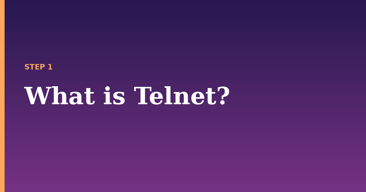 telnet illustration for: What is Telnet?