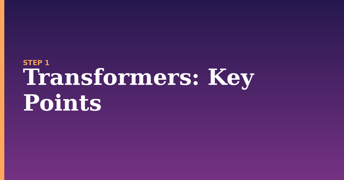 transformers illustration for: Key Points