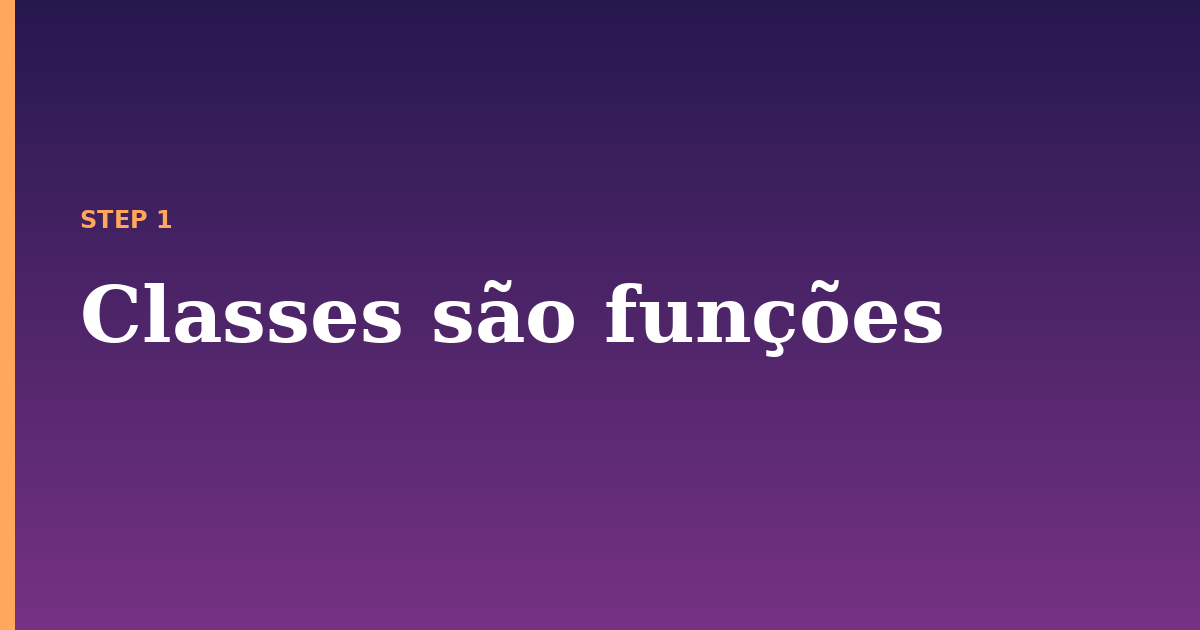 classes illustration for: Classes são funções