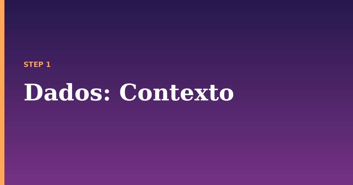 dados illustration for: Contexto