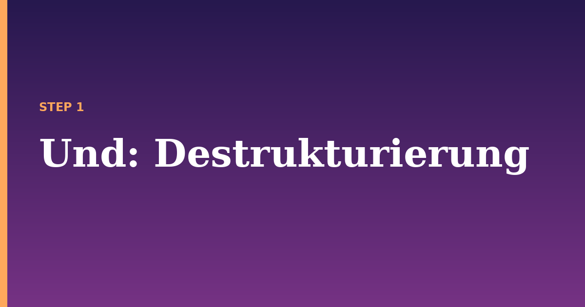 und illustration for: Destrukturierung