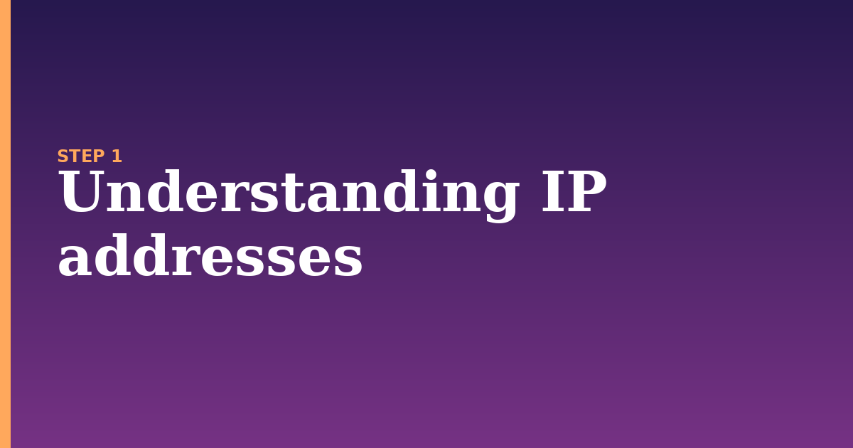 addresses illustration for: Understanding IP addresses