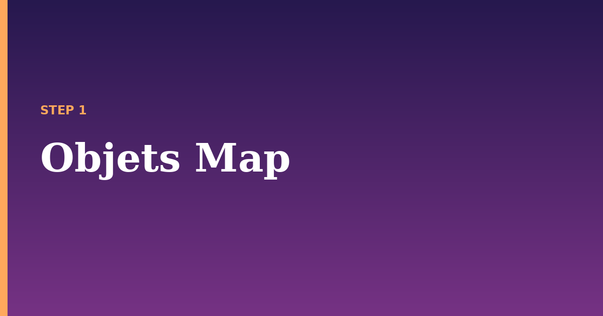 map illustration for: Objets Map