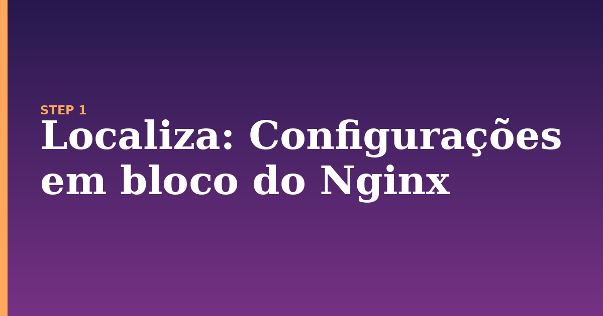 localiza illustration for: Configurações em bloco do Nginx