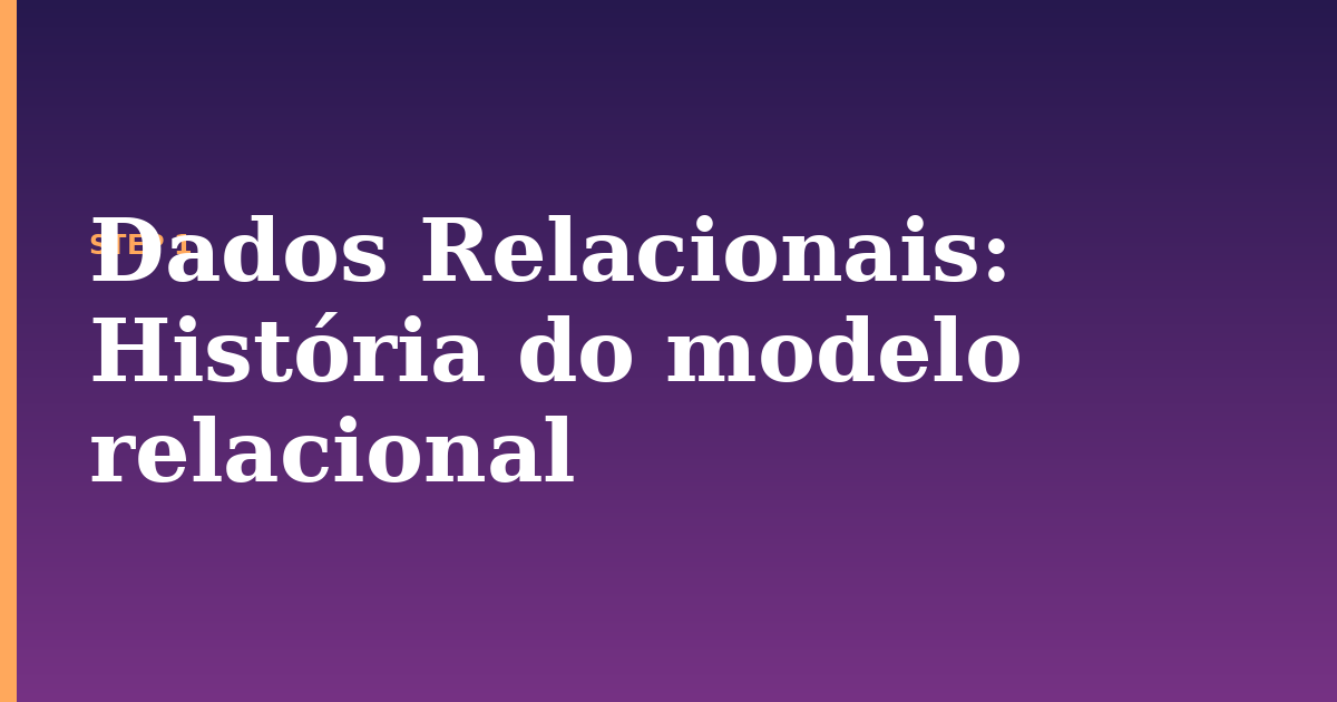 dados relacionais illustration for: História do modelo relacional