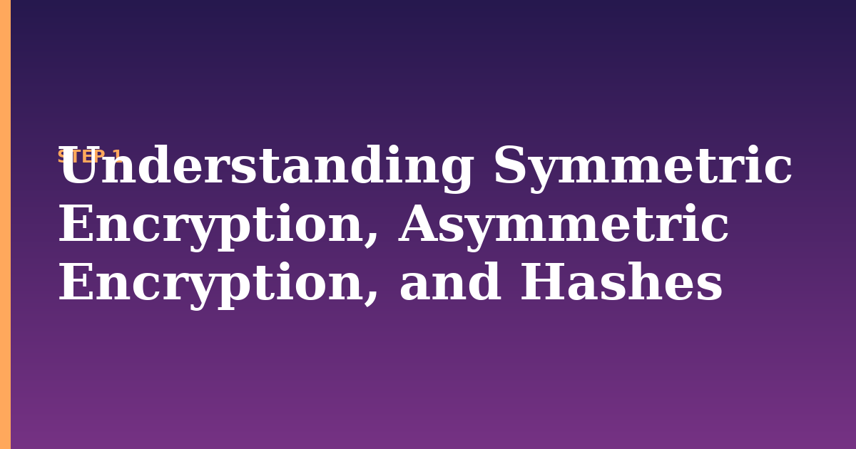 encryption illustration for: Understanding Symmetric Encryption, Asymmetric Encryption, and Hashes