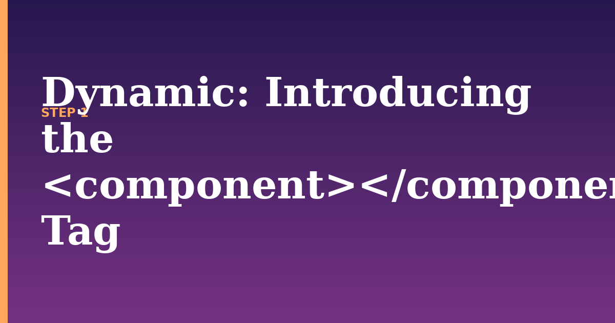 dynamic illustration for: Introducing the  Tag