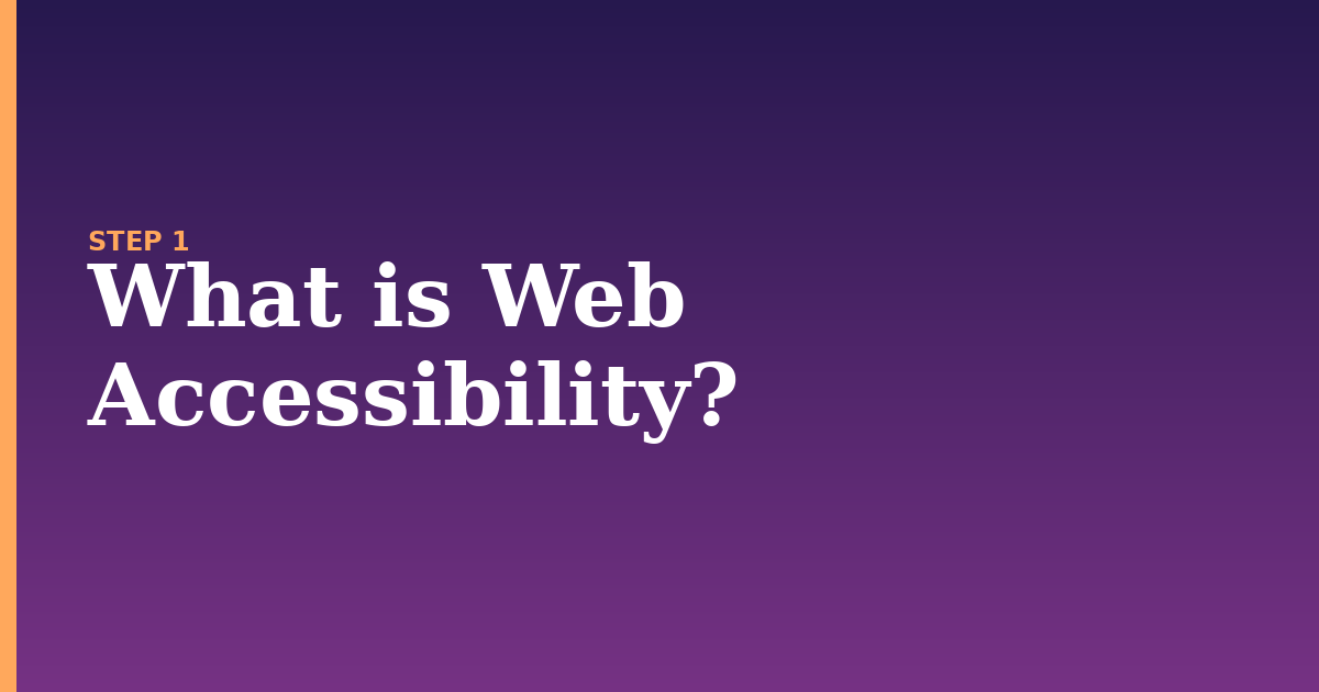 web illustration for: What is Web Accessibility?