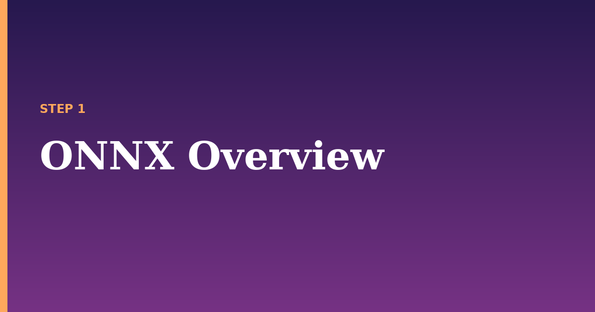 onnx illustration for: ONNX Overview