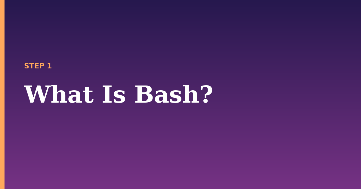 bash illustration for: What Is Bash?