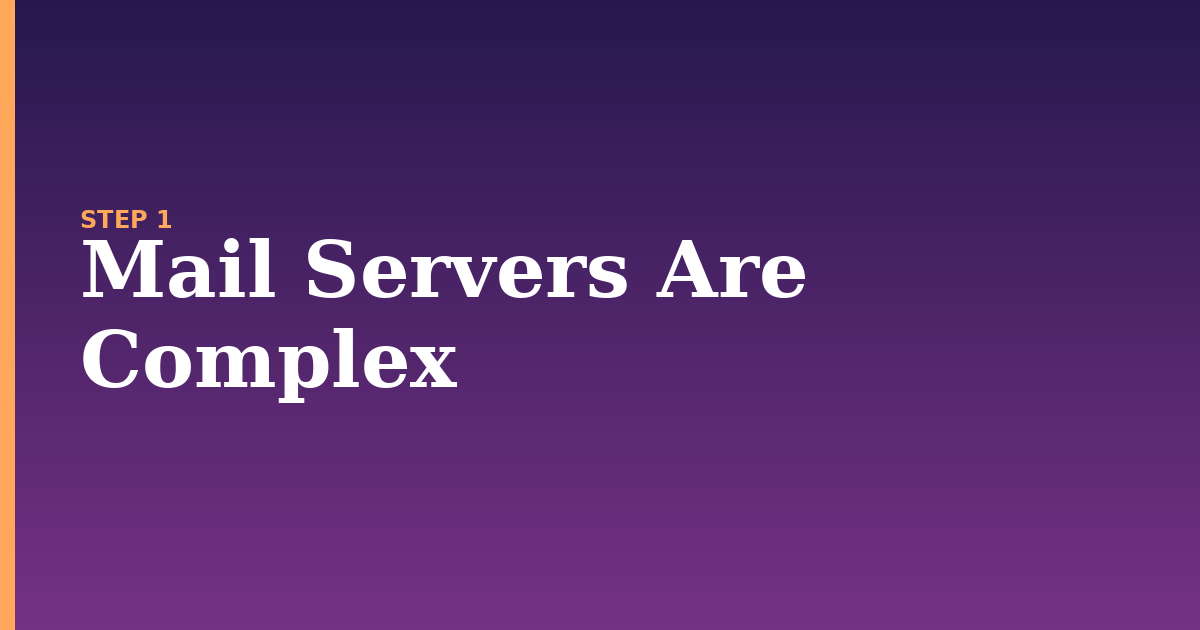 mail server illustration for: Mail Servers Are Complex