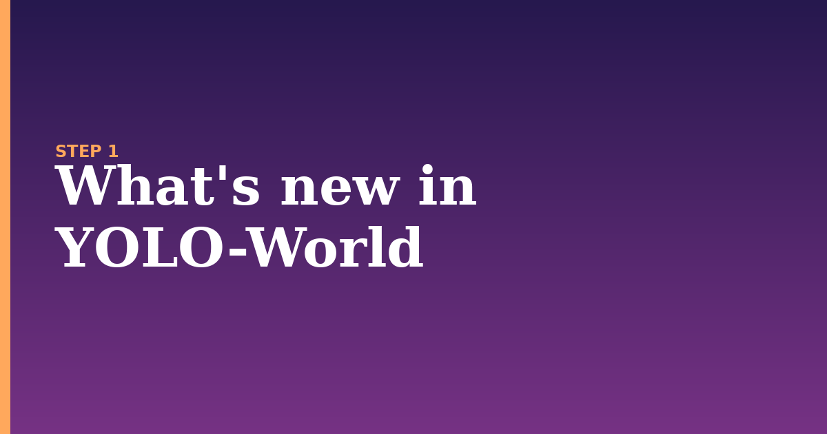 yolo-world illustration for: What's new in YOLO-World
