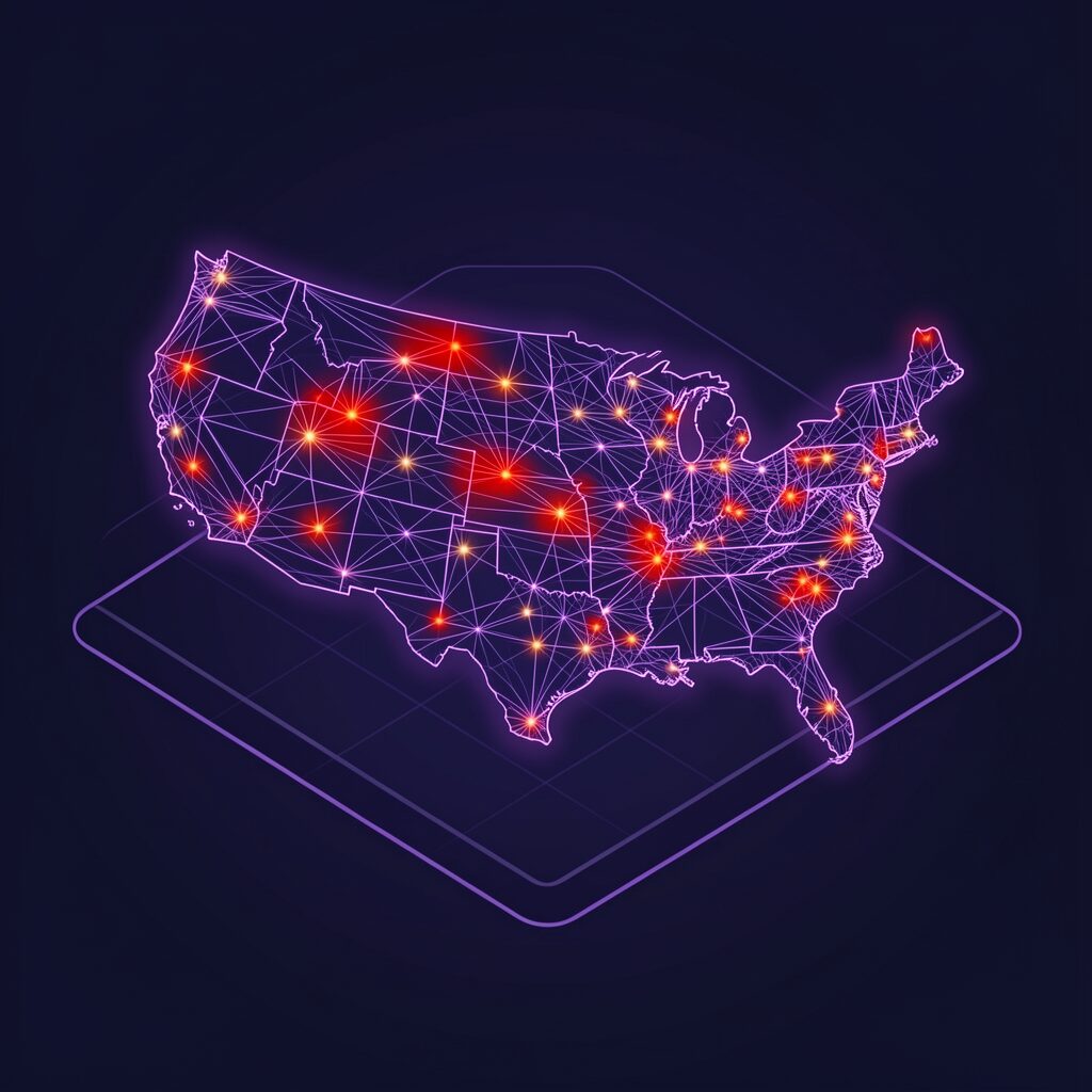 AI predicts robberies - neural network analyzing US crime map