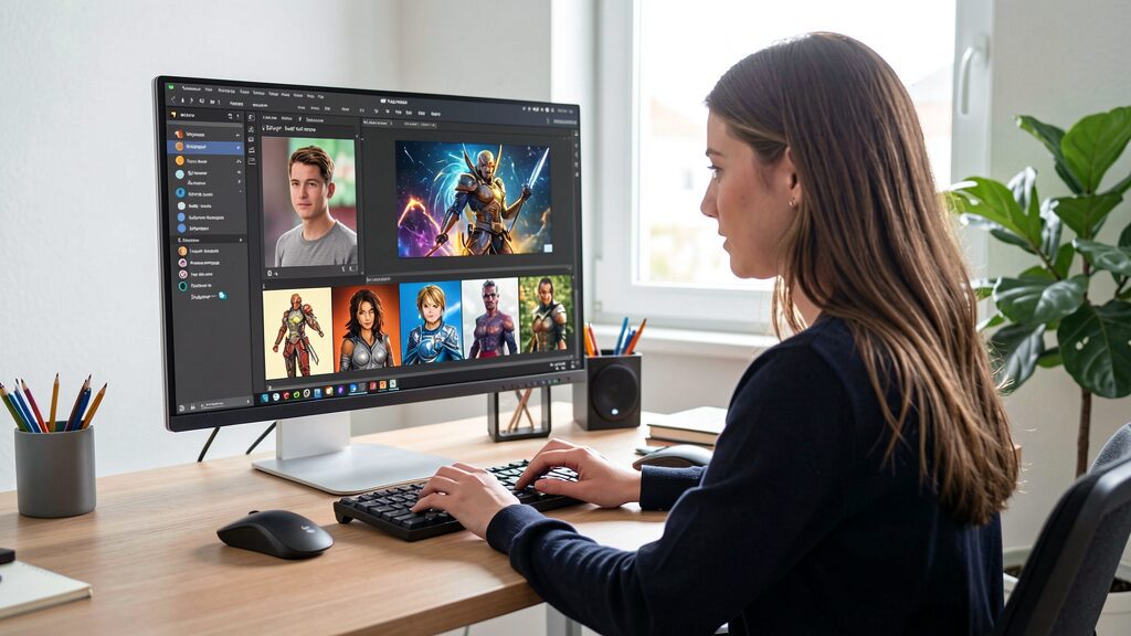 Gemini personalized AI image generation character consistency for storytelling