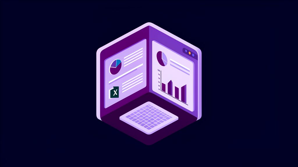 Financial forecasting with AI predictions and trend analysis in spreadsheet