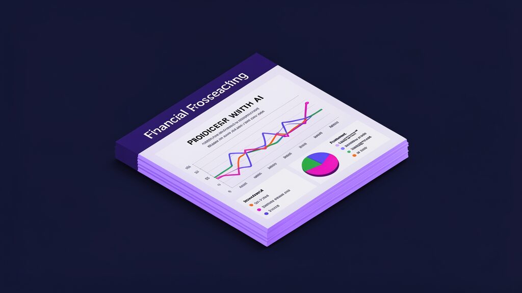 Automated financial report generation with AI dashboard