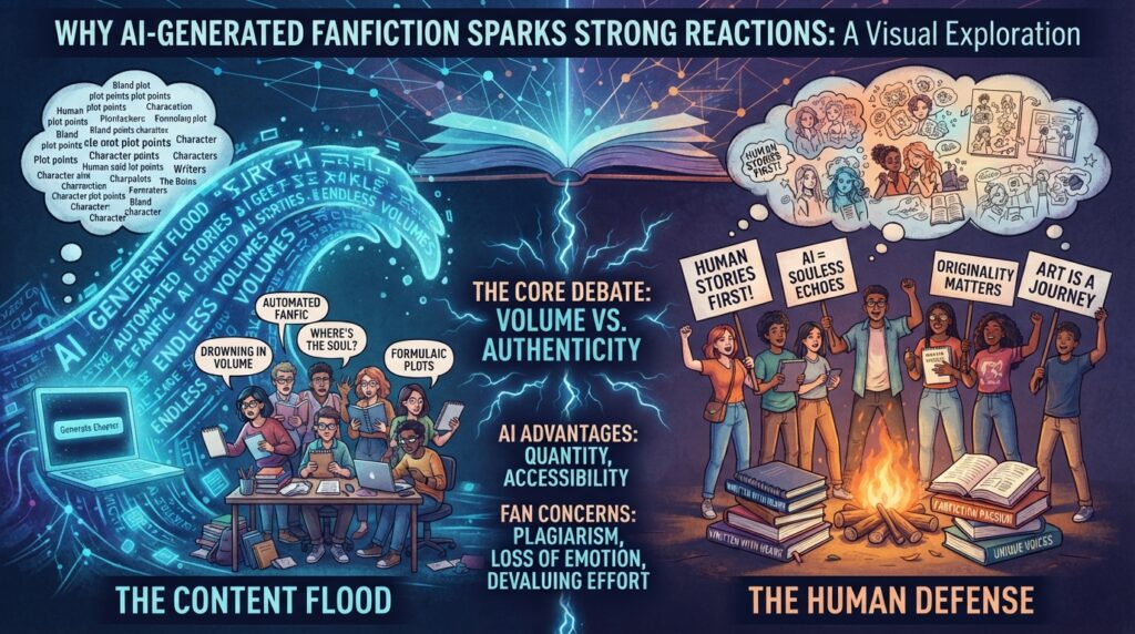 Why AI-Generated Fanfiction Sparks Such Strong Reactions