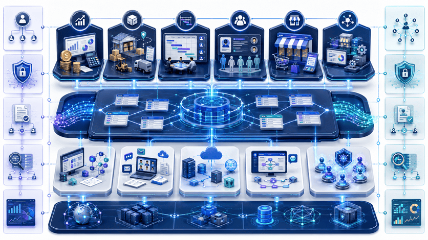Dynamics 365 and Copilot autonomous ERP architecture