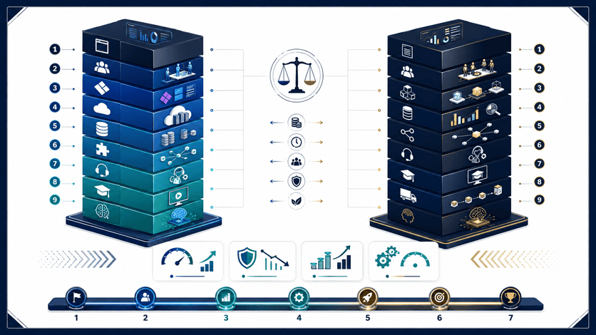 Microsoft Dynamics 365 and SAP total cost of ownership comparison