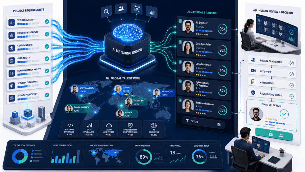 AI talent matching for IT Staff Augmentation Strategies