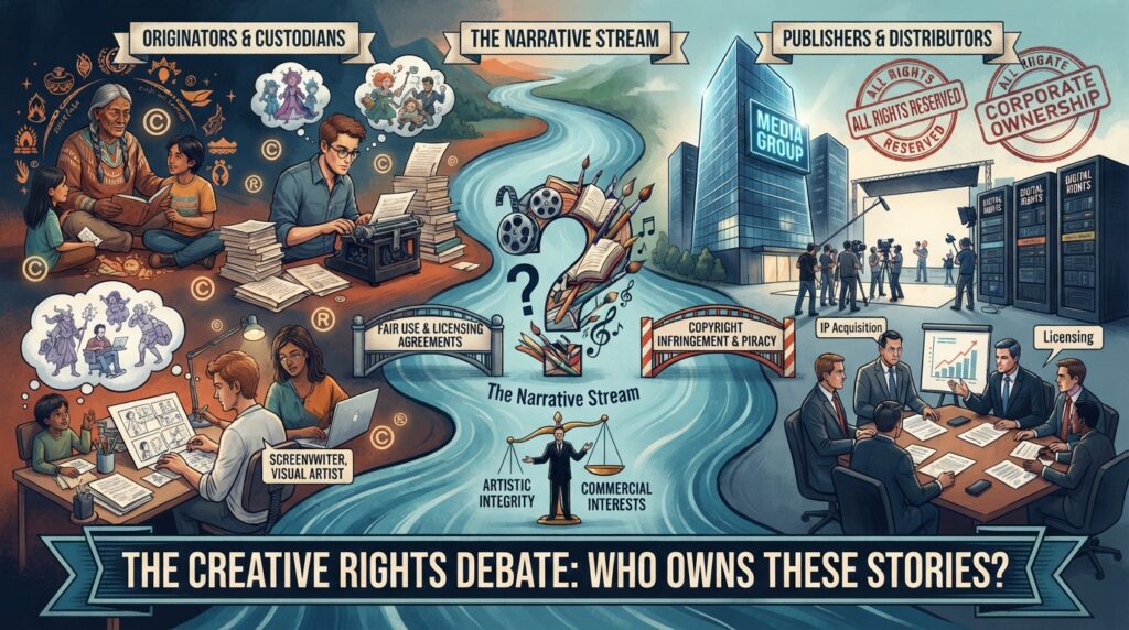 The Creative Rights Debate: Who Owns These Stories