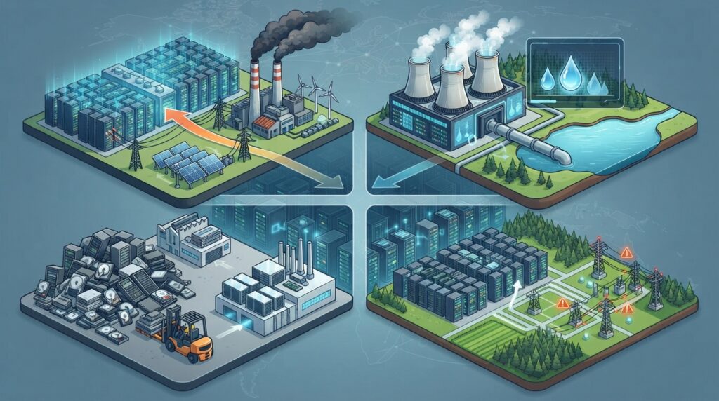 Why data center growth makes the issue harder