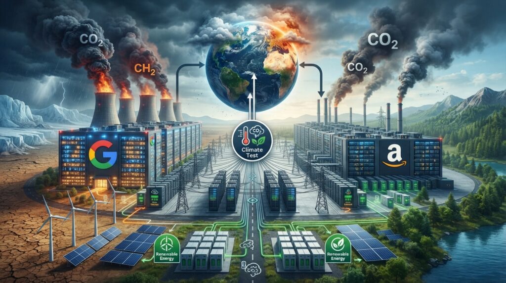 Why Google and Amazon face the same climate test