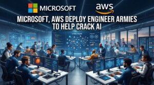 Microsoft, AWS Deploy Engineer Armies to Help Crack AI