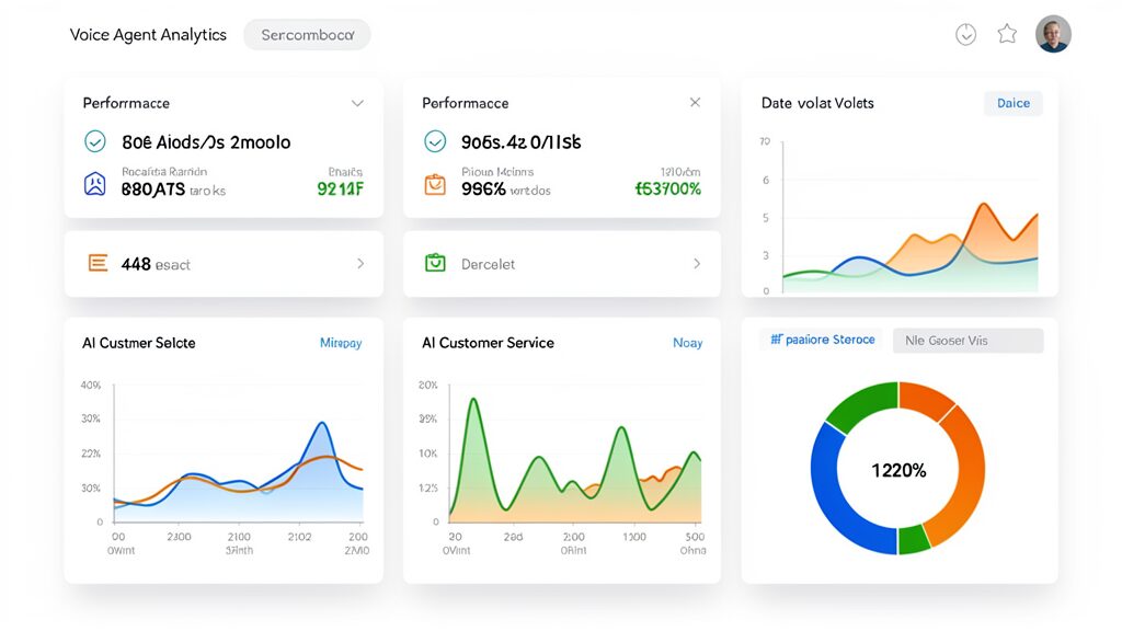 Voice agent analytics dashboard