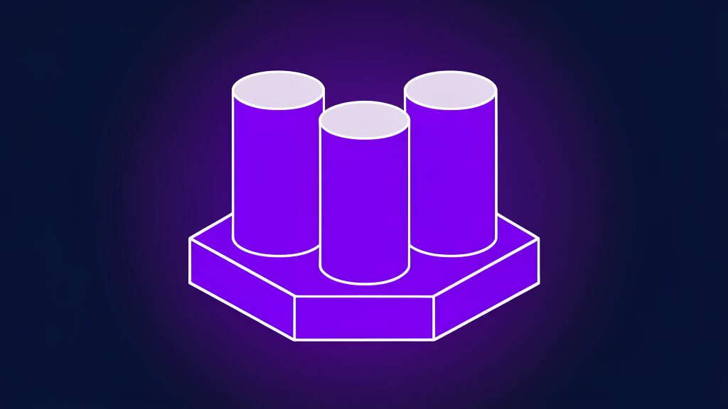 aeo vs geo vs traditional seo services b three identical upright cylinders