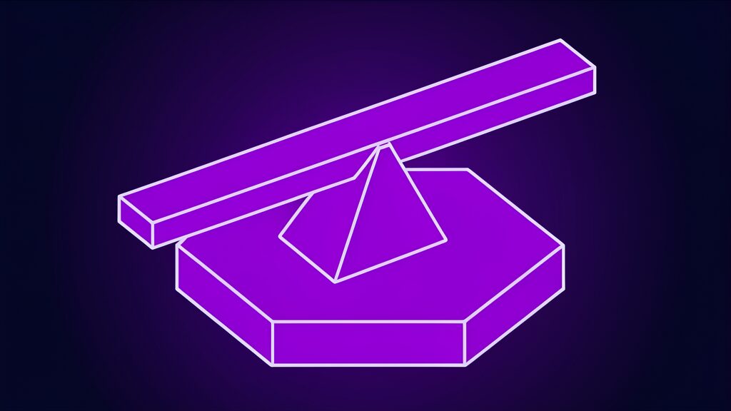 ai bubble cornell study tech company signs e seesaw beam fulcrum