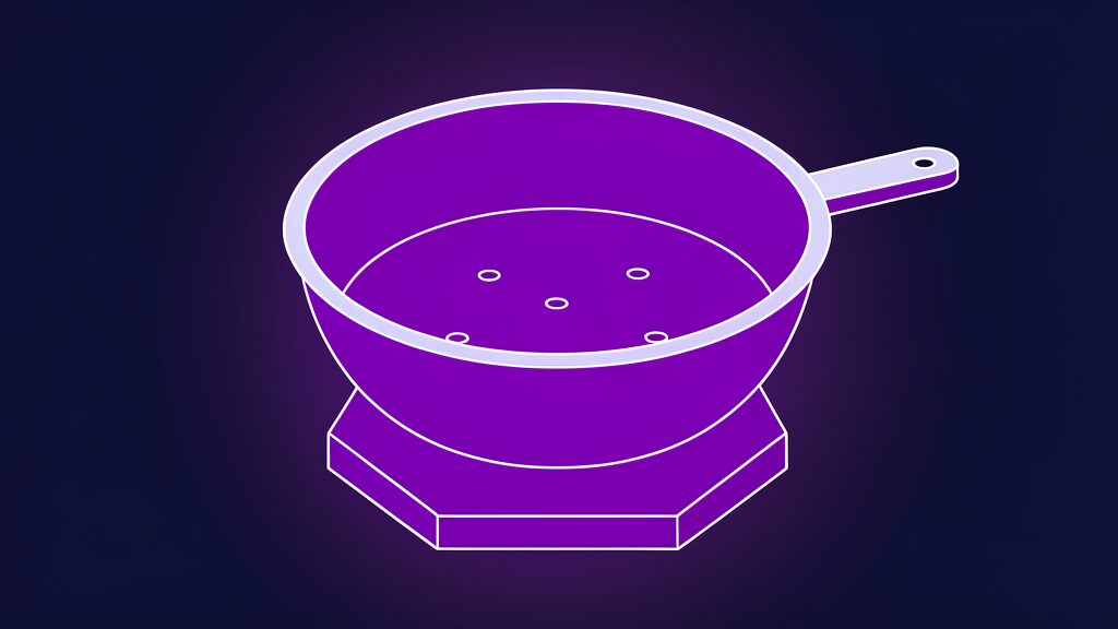 ai crawlers eating website traffic websites blocking ai d solid sieve bowl round holes