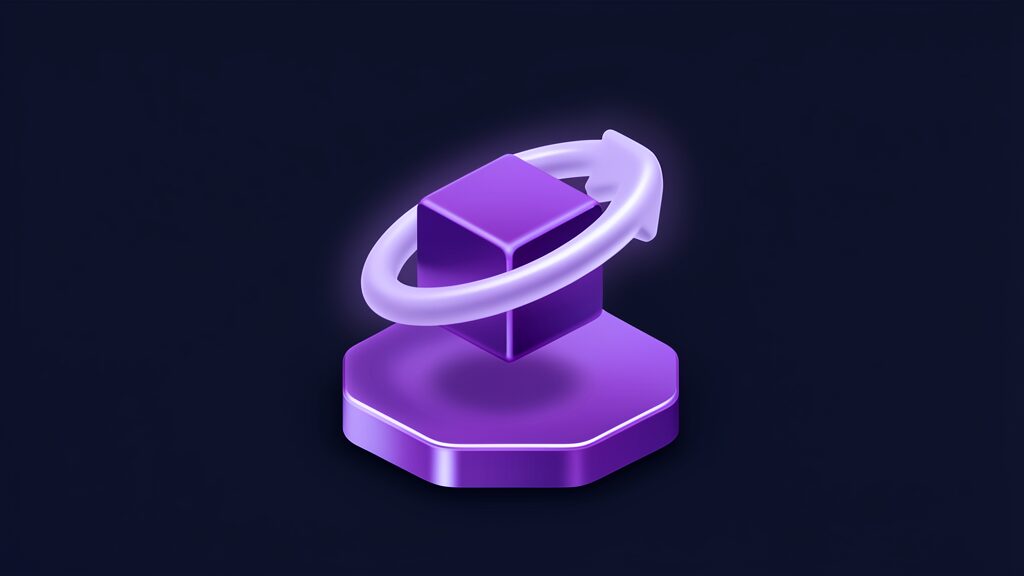 ai incident response plan f circular arrow loop around cube