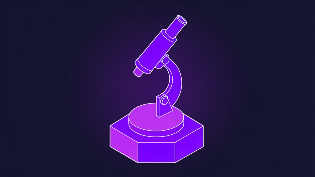 ai research agents struggle original scientific research b upright microscope
