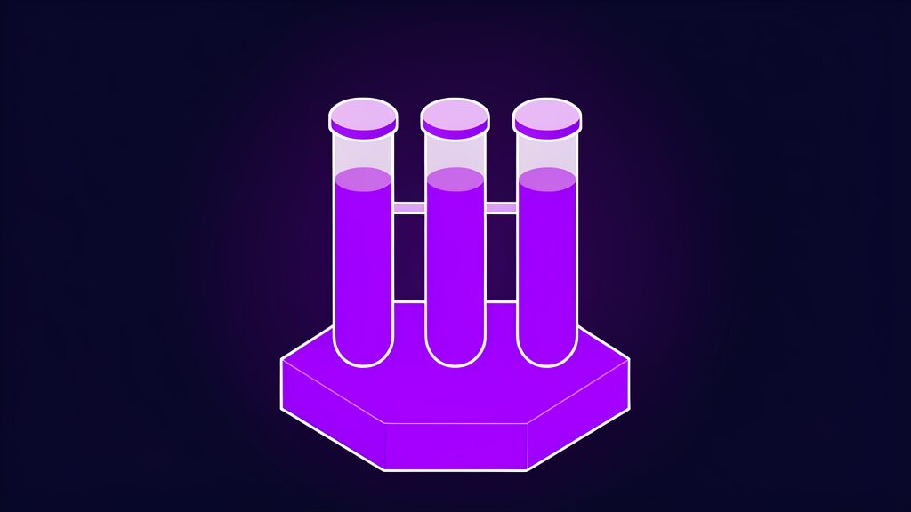 ai research agents struggle original scientific research f three test tubes rack