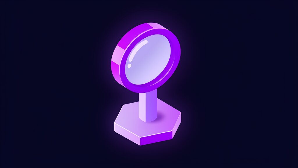 ai risk assessment template b single magnifying glass