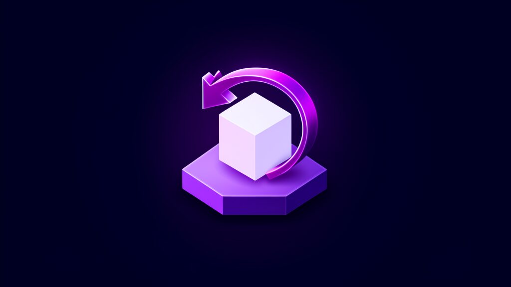 ai risk assessment template f circular arrow loop cube
