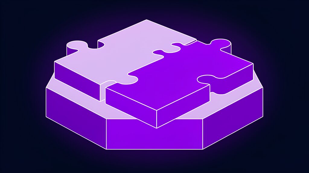 apple ai model china alibaba c two interlocking puzzle pieces