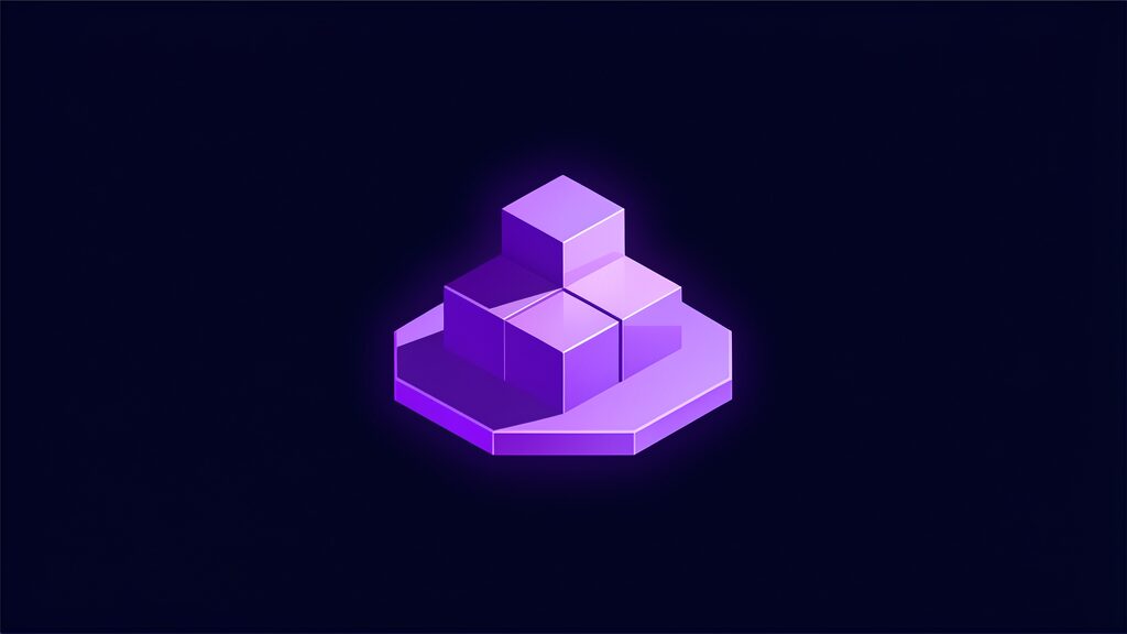 azure landing zone implementation checklist b stepped pyramid four cubes