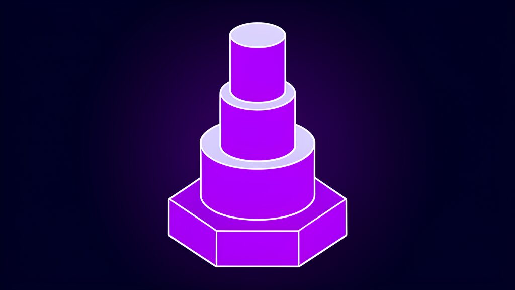 barret zoph google deepmind thinking machines d three tier stacked cylinders