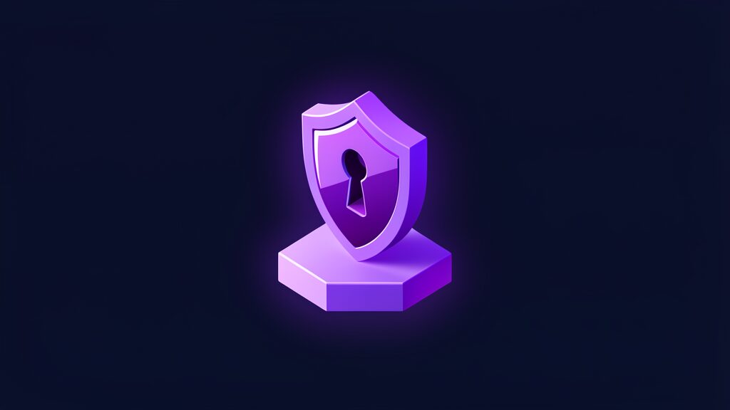 build vs buy vs low code decision framework d shield with keyhole