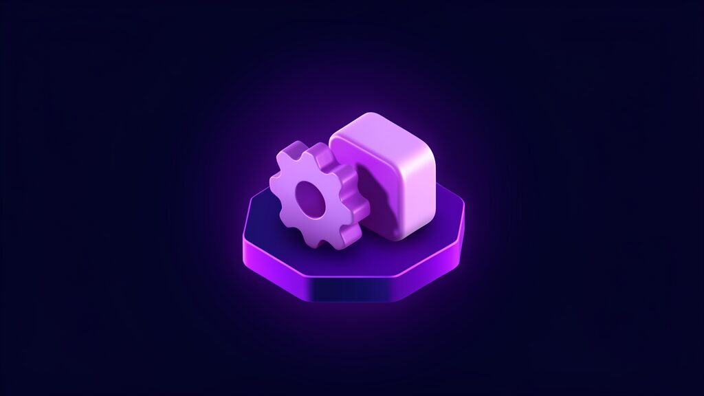 build vs buy vs low code decision framework f gear meshing with block